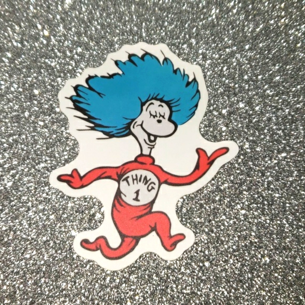 BOOK waterproof sticker DR. SEUSS
